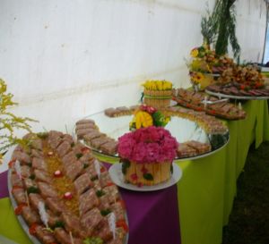 Buffet anniversaire Aix les Bains